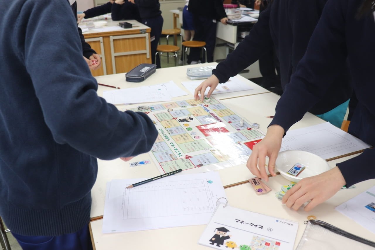 森村学園 初等部での授業風景